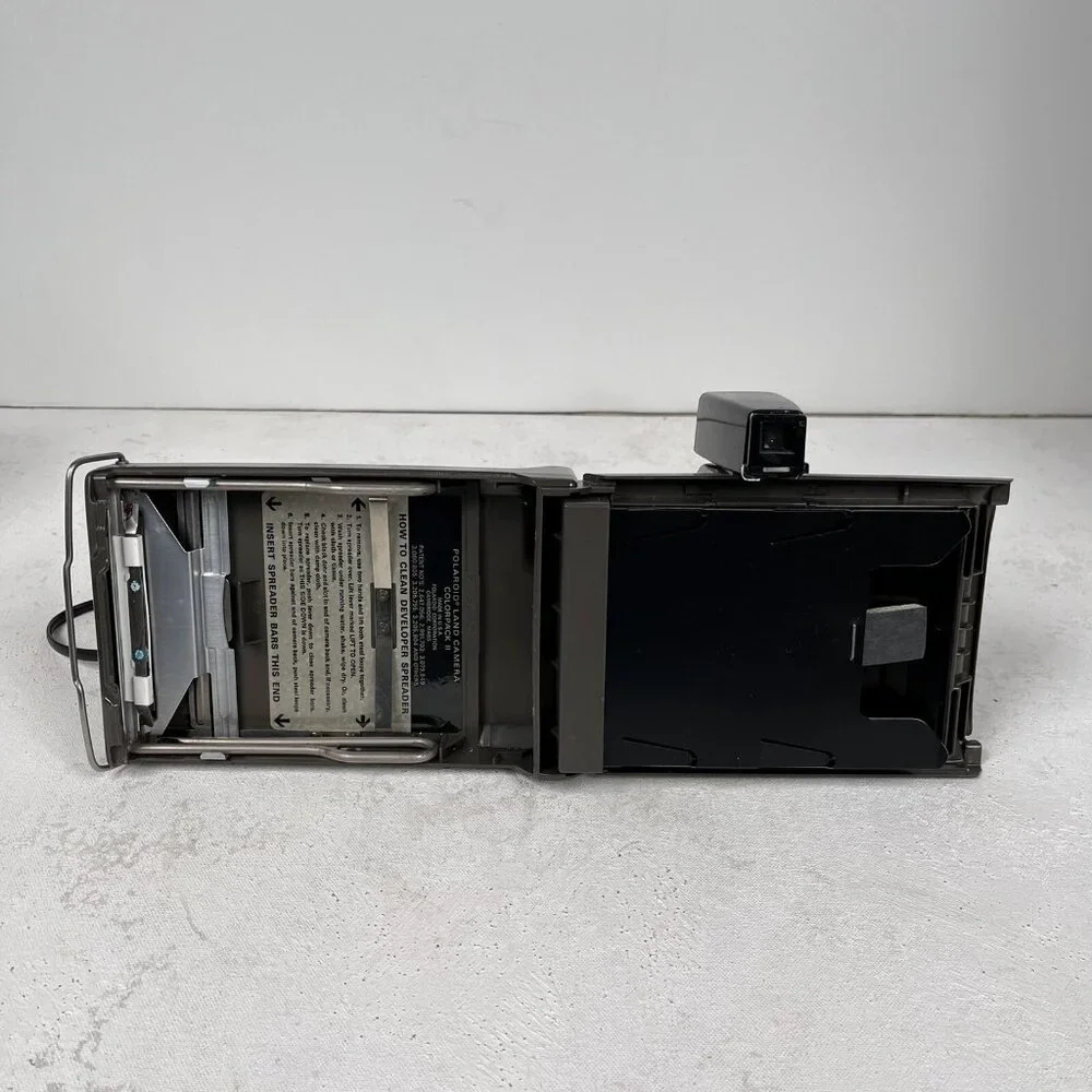 Vintage‎ Polaroid ColorPack II Land Camera With Case Works!
